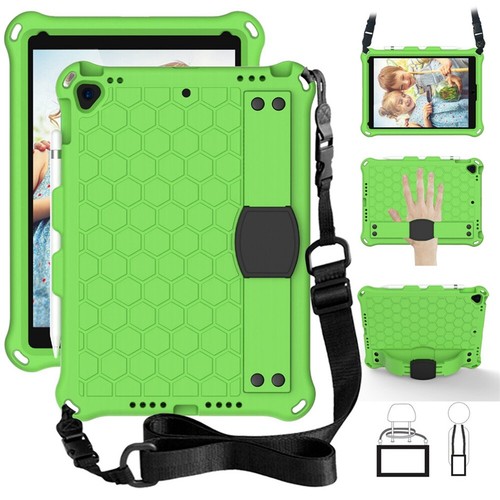 Rubber Stand Case Cover With Strap For iPad Mini Air Pro 1 2 3 4 5/6/7/8/9th Gen - Picture 3 of 84