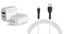 Home Wall AC Charger+10ft USB Cord for TMobile Moxee x800 Tablet, T800 (2020)