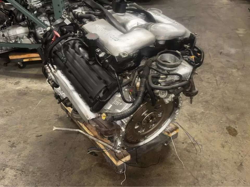 Jaguar XK XKR X150 2007 2008 2009 motor completo motor sobrealimentado 4,2 L 53 k millas Foto 4 de 4