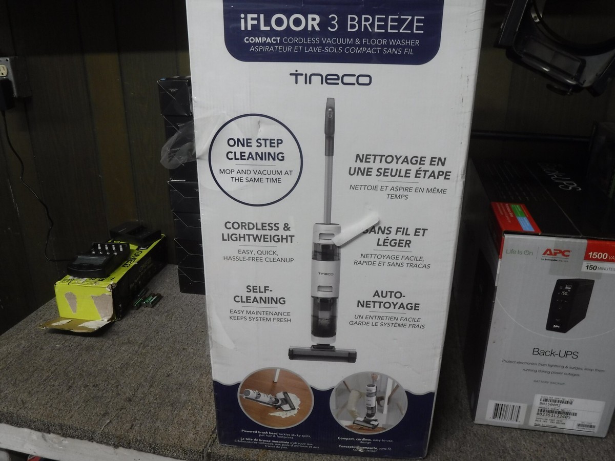 NEW* Tineco iFloor Breeze Cordless Wet/Dry Vacuum Cleaner