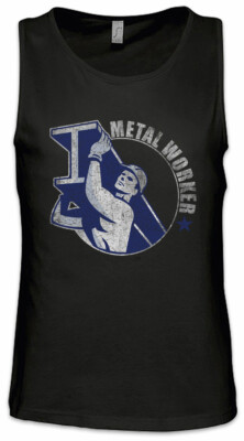 Metal Worker II Herren Tank Top Locksmith Metalworker Metal Builder Construction
