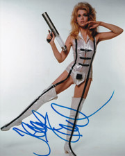 JANE FONDA signed autograph 20x25cm BARBARELLA in person autograph ACOA