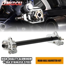 Aluminum Motorcycle Rear Axle Adjuster Kit For Harley Road Glide Road King 09-23