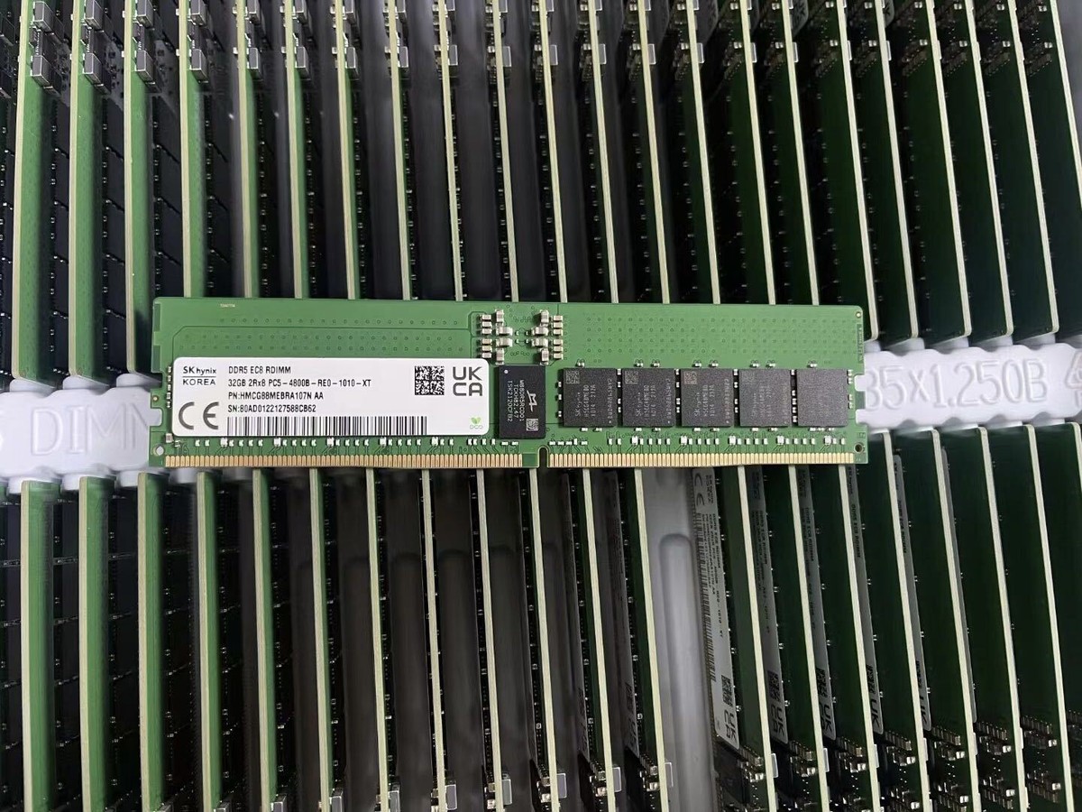 SKhynix 32GB RAM EC8 RDIMM 2Rx8 DDR5 PC5-4800B REG Sever Memory | eBay SKhynix 32GB RAM EC8 RDIMM 2Rx8 DDR5 PC5-4800B REG Sever Memory | eBay