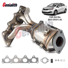Exhaust Manifold Catalytic Converter for 2012-2019 Kia Rio 1.6L l4 Direct-fit