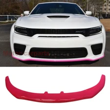 For 20-23 Dodge Charger Widebody Front Splitter Bumper Lip Guard Protector Pink