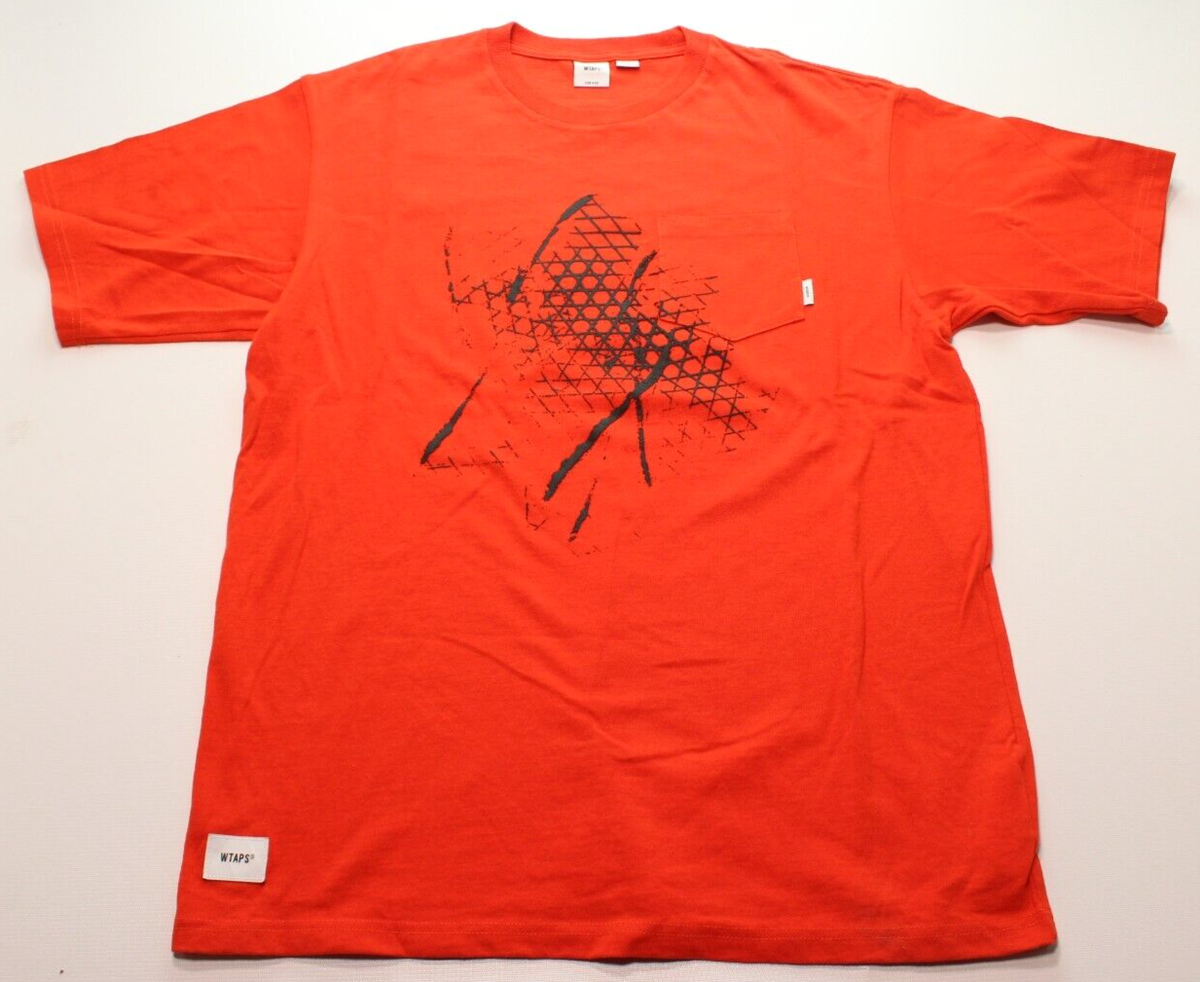 WTAPS × VANS WAFFLE カットソー XL 2020 VANS x WTAPS ~WAFFLE~ POCKET TEE M ~ORANGE~ bones