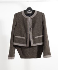GIVENCHY 2012 Size 44 Wool Brown Jacket