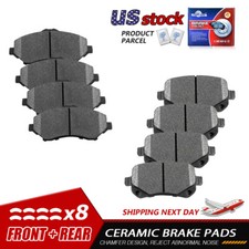 Front & Rear Ceramic Brake Pads for Town & Country Grand Caravan Journey Routan
