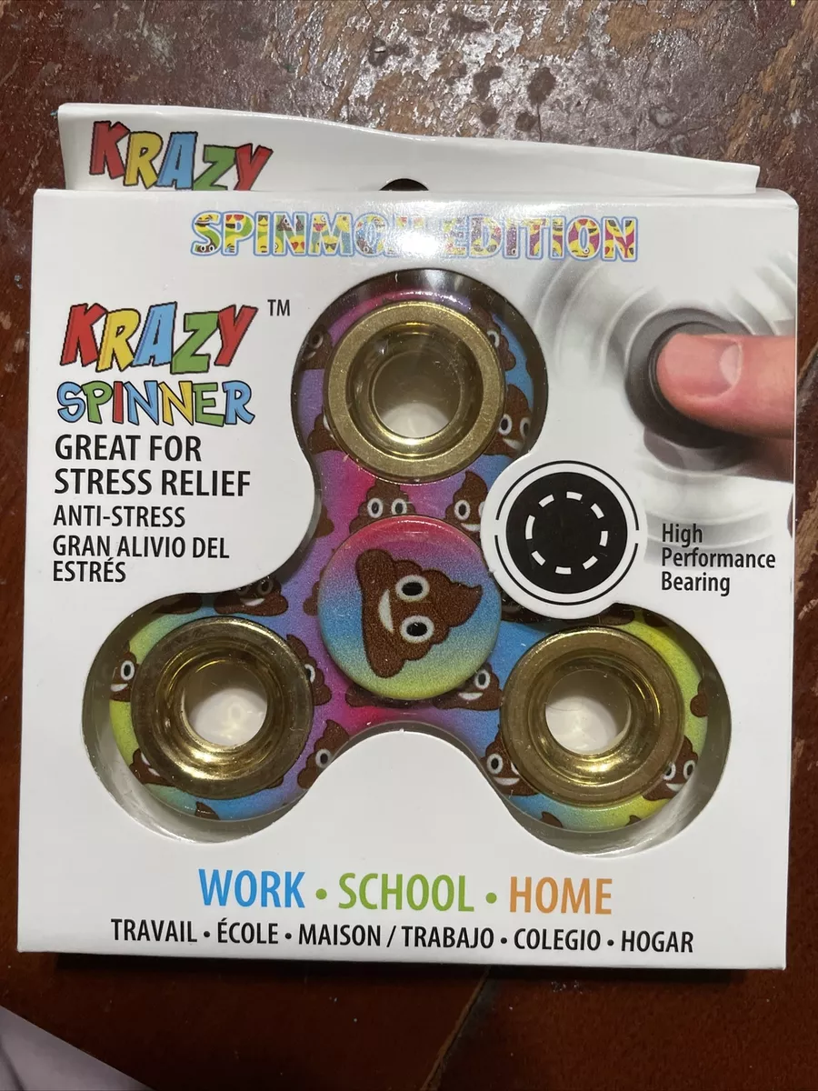 KRAZY SPINNER Emoji Poop Fidget Spinner. Nice eBay