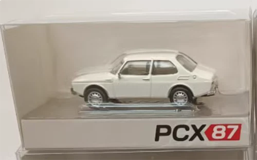 1/87 Plastic car model Saab 99 1980 gift collection 4 color - Picture 6 of 13