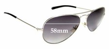 SFx Replacement Sunglass Lenses Fits Michael Kors M2047sp Jet Set - 58mm Wide