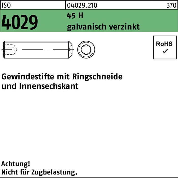 5/16 Zoll X 7/8 Zoll Zylinderstift, Dowel Pin