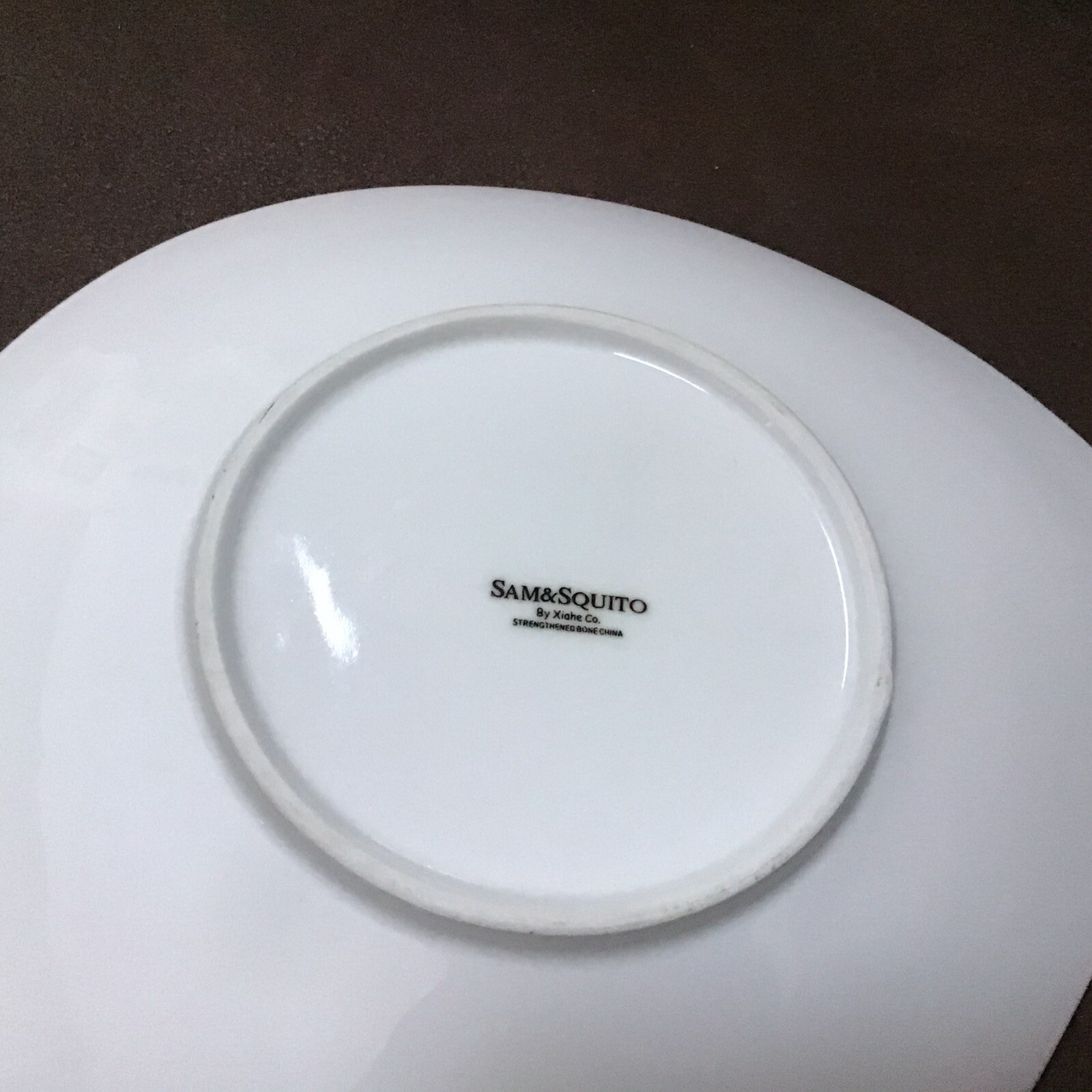 Sam & Squito By Xiohe White Tear Drop Shape Serving Plate eBay
