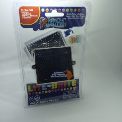 #T) 2018 SUPER IMPULSE--WORLDS SMALLEST--LITE BRITE (NEW)
