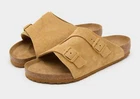 Birkenstock Zurich Suede Leather Sandals  ® ( Fit Sizes: UK 9 & 10  ) Late Cream