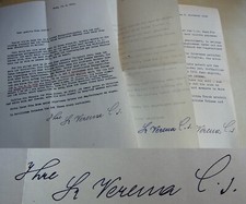 Caritas sister & resistance fighter Verena BUBEN: 3 letters VIENNA 1950
