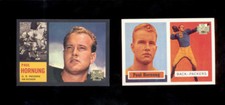 2001 Archives PAUL HORNUNG Green Bay Packers Rookie Reprint + Final Card Set. rookie card picture