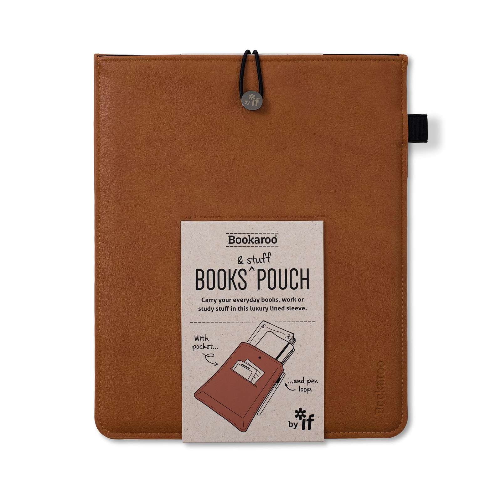 IF Bookaroo Books & Stuff Pouch Brown, One size