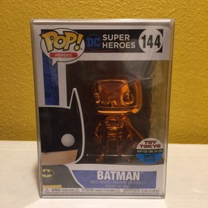 orange chrome batman toy tokyo