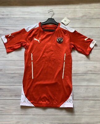 Austria 2014 2016 Home football shirt jersey Player Issue Power Cell Puma size M