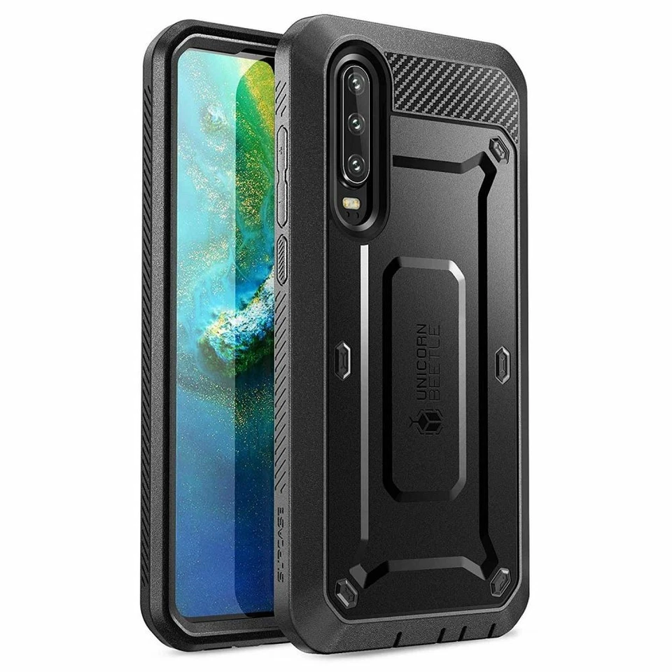 Case SUPCASE UNICORN BEETLE PRO for HUAWEI P30 - BLACK - Image 2 of 4