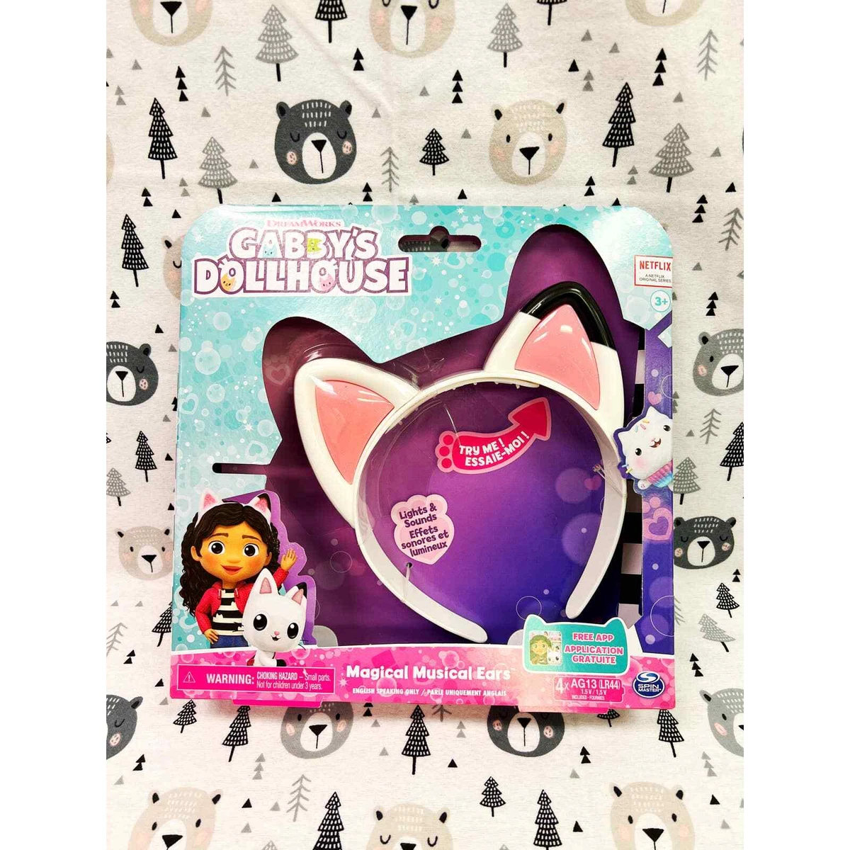 Gabby's Dollhouse, Magical Musical Cat Ears, Kids