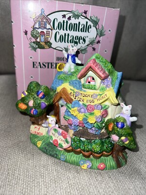 Cottontale Cottages - EASTER EGG HUNT - #578-9409 With Box