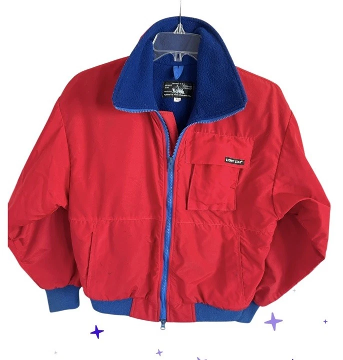 Vtg Stormy Seas Flotation Survival Jacket XS USA Made Offshore Fishing