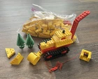 Vintage Legos #780 Road Construction w 1 Lb Loose Pieces - Incomplete Set