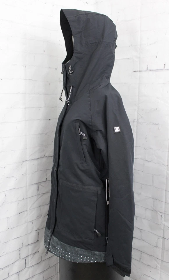 Chaqueta de esquí y snowboard DC Riji, para mujer extra grande XL, negra nueva Foto 4 de 4
