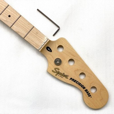 Genuine Fender Squier Precision P Bass Neck Maple Electric Guitar