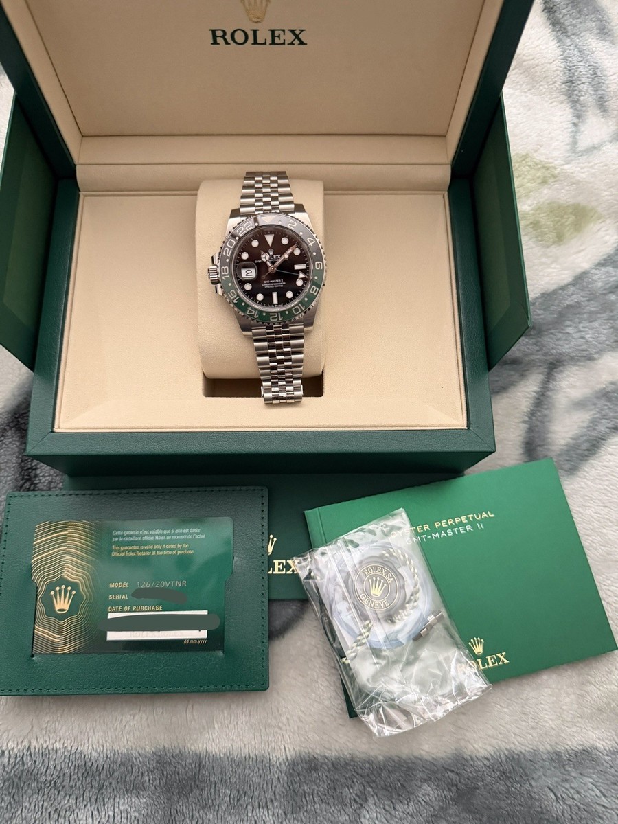 Rolex GMT-Master II 126720VTNR SPRITE Jubilee Bracelet with Black