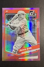 2023 Panini Donruss - Heinie Groh #169 Holo Pink