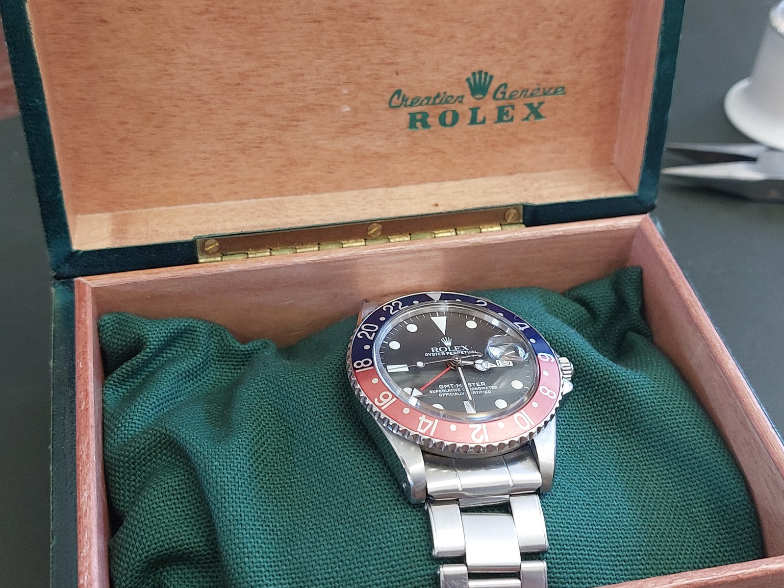 Rolex GMT master Pepsi PAN AM