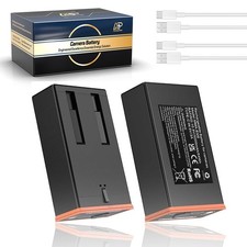 2 Pack 5Ah Rechargeable Lithium Battery Compatible with Moultrie Edge Cellula...