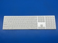 Apple Magic Keyboard Numeric Keypad A1843 White - Worn  Dent Command  Option