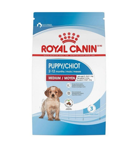 Royal Canin Size Health Nutrition Medium Puppy Dry Dog Food, 30 lb bag