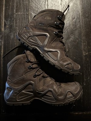 Lowa Z-6S GTX C Tactical Boots - DARK BROWN Men s Size 11