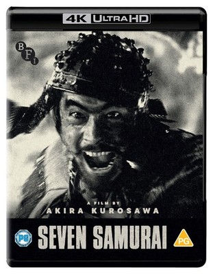 Seven Samurai (4K UHD Blu-ray) Kamatari Fujiwara Toshirô Mifune (UK IMPORT)