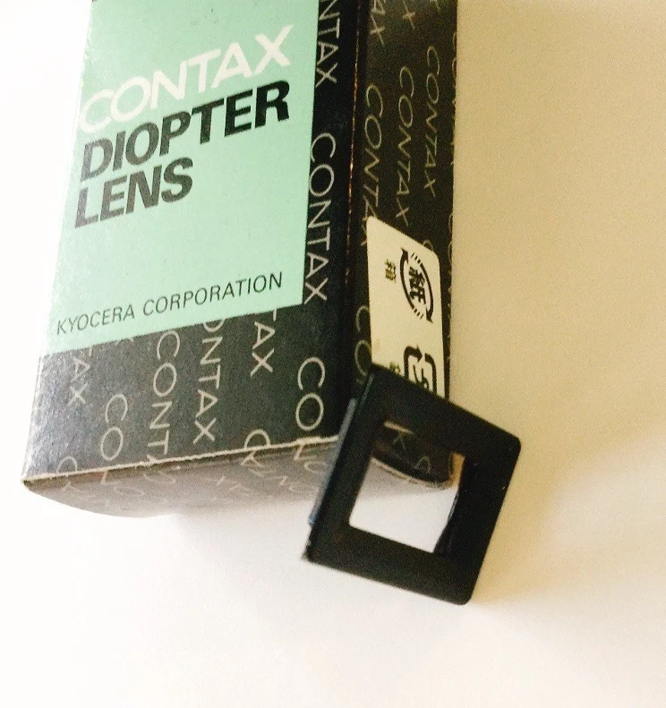 Contax Diopter Lens FL 0 Dioptric Adjustment eyepiece  for 167MT S2/S2b Aria - Image 3 of 4