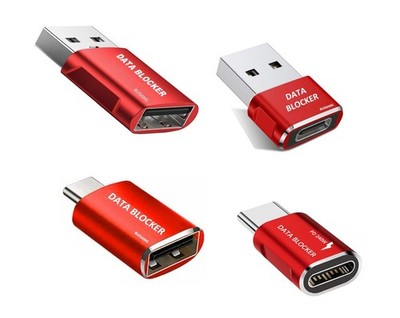 BUISAMG Data Blocker, USB A & USB C Data Blocker for iphone17 16 and Any USB ...