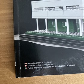 LEGO Architecture - Villa Savoye (21014) - Instruction Manual ONLY Free Shipping