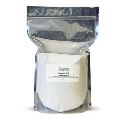 Dendritic Salt | Premium Fine Grain Bath and Body Salt for Scrubs, Exfoliants...
