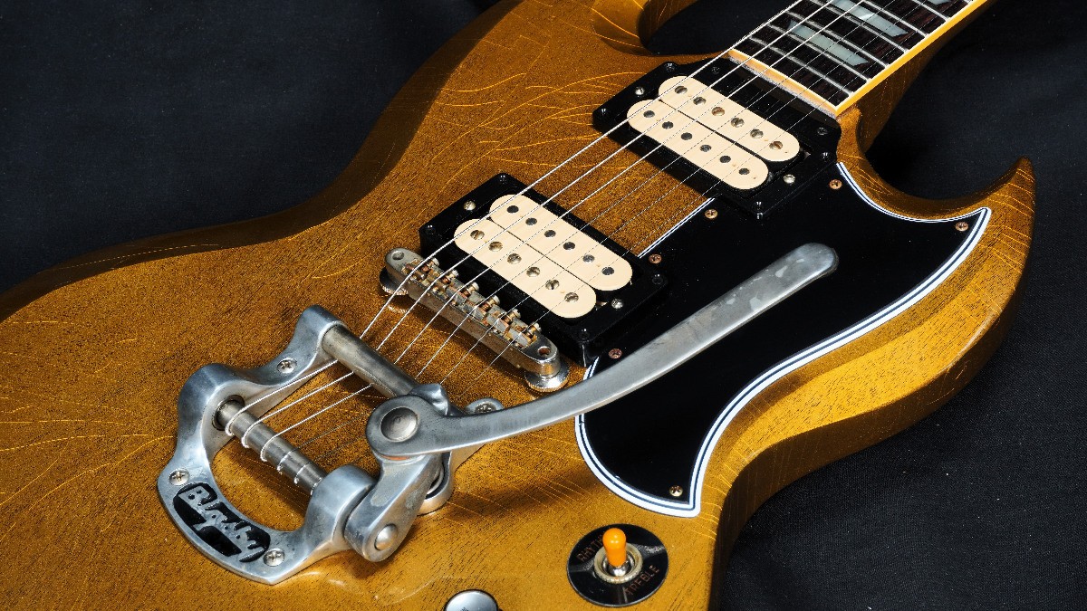 Gibson Custom Shop Murphy LAB 1964 SG Standard W/bigsby B5 Ultra 