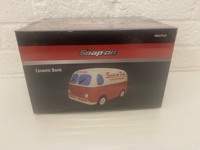 Snap On Tools Keramik Bank Vintage Stil Van Sparschwein Sammlerstück SSX17P121