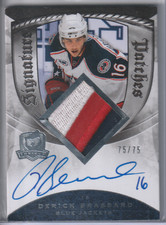 Derick Brassard 2008-09 Upper Deck The Cup Signature Patches #/75
