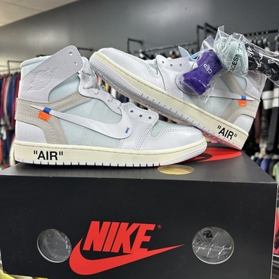 Size 9 - Virgil Abloh Archive x Air Jordan 1 Retro OG High Alaska