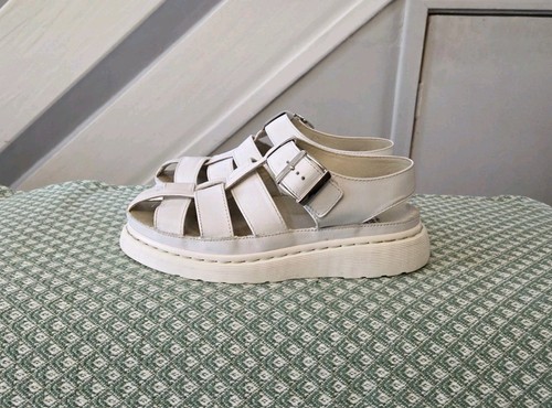 Dr Martens Aggy Interlace Sandal UK 7 Leather Agyness Deyn *Read Description* - Picture 2 of 19