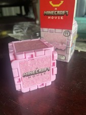 Minecraft Movie Pink Wool Block Pink Wool Sheep McDonald s Toy